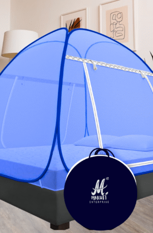 Maruti Enterprise Polyester Adults Washable Double Bed Strong & Durable Mosquito Net